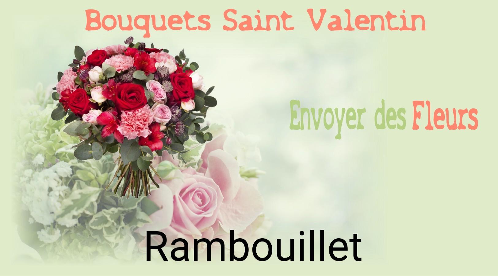 Roses de Saint-Valentin livrées à Rambouillet